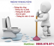 Thông tắc bồn cầu tại Đà Nẵng - Quảng Nam