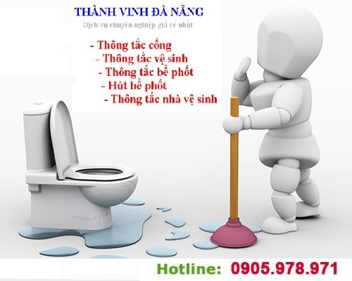 thông tắc bồn cầu tại đà nẵng